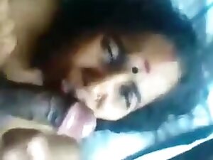 Desi tamil house owner wife mouth fuck chocked secretly