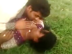 Desi Village Couple Enjoy Outdoor