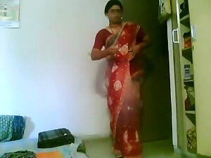 Housewife Caught Changing
