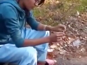 Telugu students having fun