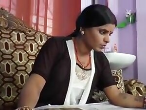 Desi horny housewife bathing with devar