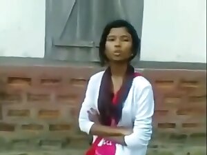 Desi Indian Girl Blowjob Her BF Outdoor
