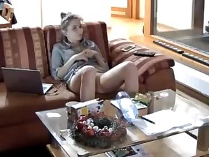 Horny girl want to masturbate first time