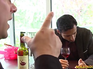 Man Gets His Indian Whore Wife To His Boss To Get Job Promotion