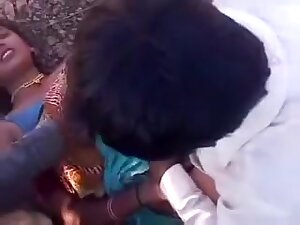 Adorable sex bhabi gets crammed heavily outdoors