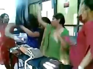 Spicy Indian girls have boner inducing group sex