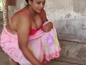 Young boy Romance With Desi Hot Aunty Servant At House Big Boobs