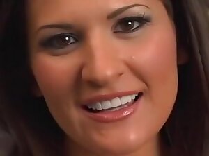 Exotic pornstars Austin Kincaid and Destiny Deville in best blowjob, facial sex movie