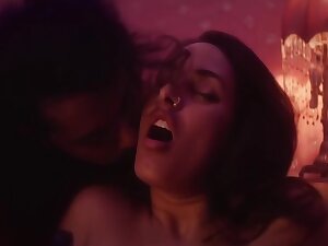 Desi Couple Divine Love In Pink Light With Kali Sudhra