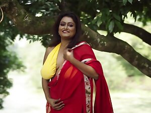 Madhu Feat Sucharita Yellow Bb Blouse