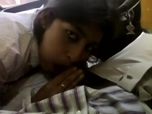 Indian Beautiful cute Awesome baby breast feed and give blowjob to bf in ca