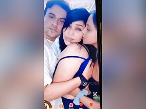 Threesome Super Hot Live Show With Rajsi Verma