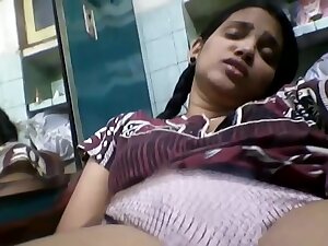 Indian Bank Employee Fingering Selfie - 6