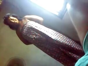 desi bhabhi aparna got her dress naked by hubby