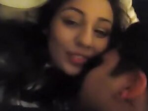 Making out with my Desi gal in bed
