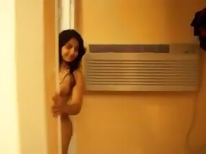 12Indian cutie allows to film her while she is taking a shower