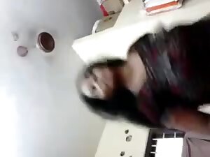 Indian wife masturbating and fingering