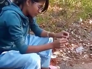 Desi girl enjoying with friends