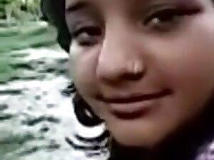 Desi paramours At Park Enjoying Kiss