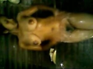 Oriental bitch is cleaning her gorgeous body on cam