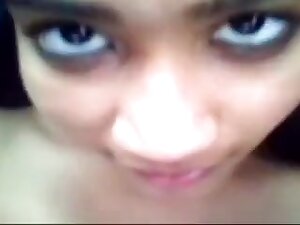 very lovely indian amateur in car