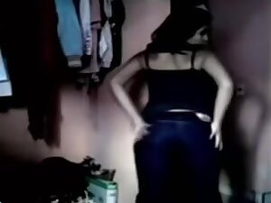 Desi gal disrobes for camera