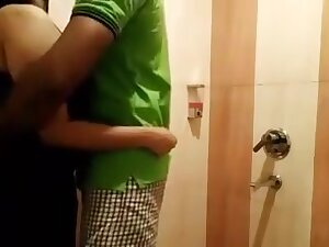 Enjoyment at shower
