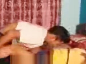 Desi Indian girl having sex with step brother