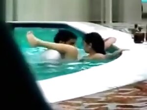 Indian Couple Fucking In Swimming Pool Shoot With Hidden Cam
