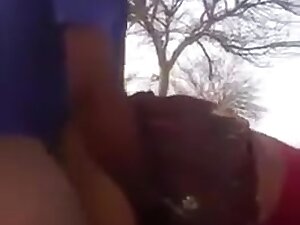 desi boy fucking her aunty outside