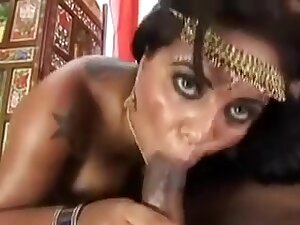 Indian/Arabian girl gets fucked by HIS hookah