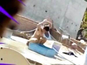 Neighbor aunty hidden bath