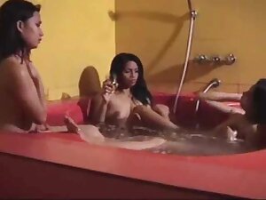 Indian lesbo in washroom