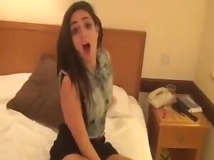 Sexy pio humiliates your small penis