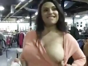 Hot NRI girl flashing publically