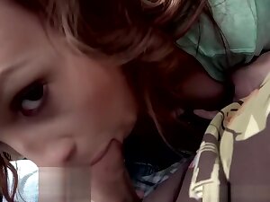 Indiana Cutie Banged in the Car