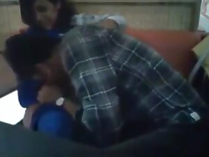 Bangladeshi bf gf in restaurant 4-full