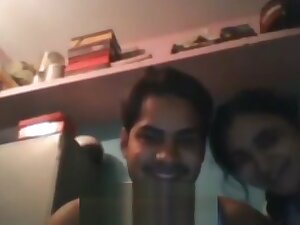 Indian Couple Blowjob n Webcam Fun Sahil n His Wife