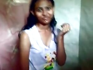 indian legal age teenager in shower with her bf