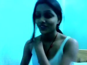 Extremely hot bhabi strips and shows her assets