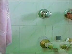 bhabhi bathing showing shaved armpit