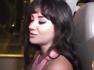 Delhi esc0rts girl fucking sex in car with stranger.