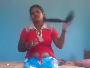 Indian village junior couple energetic sex on webcam
