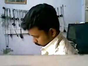 Mobile Shop Owner Have A Fun With Workerâ€™s GF