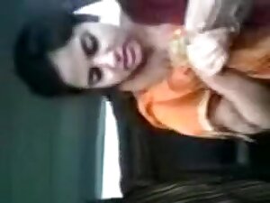 Beautiful Tamil College Girl In Car