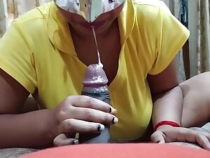 Busty Indian Teen Gives Sloppy Deepthroat
