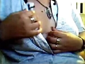 Hot Indian lady in nature's garb her marangos on web camera