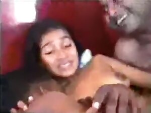 Indian girl slut has a threesome with 2 of her friends
