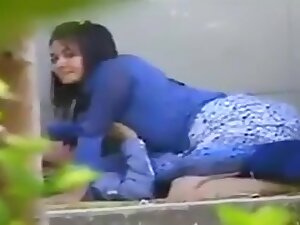 Desi Amateur College Girl Enjoying Passionate Sex Outdoors Scandal