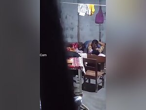 Today Exclusive- Assam Boudi Sex With 2 Lover Record In Hidden Cam Part 1